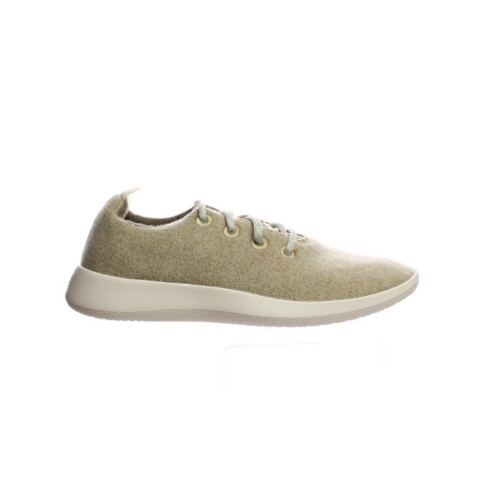 Allbirds Mens Wool Runner Tan Running Shoes Size 12